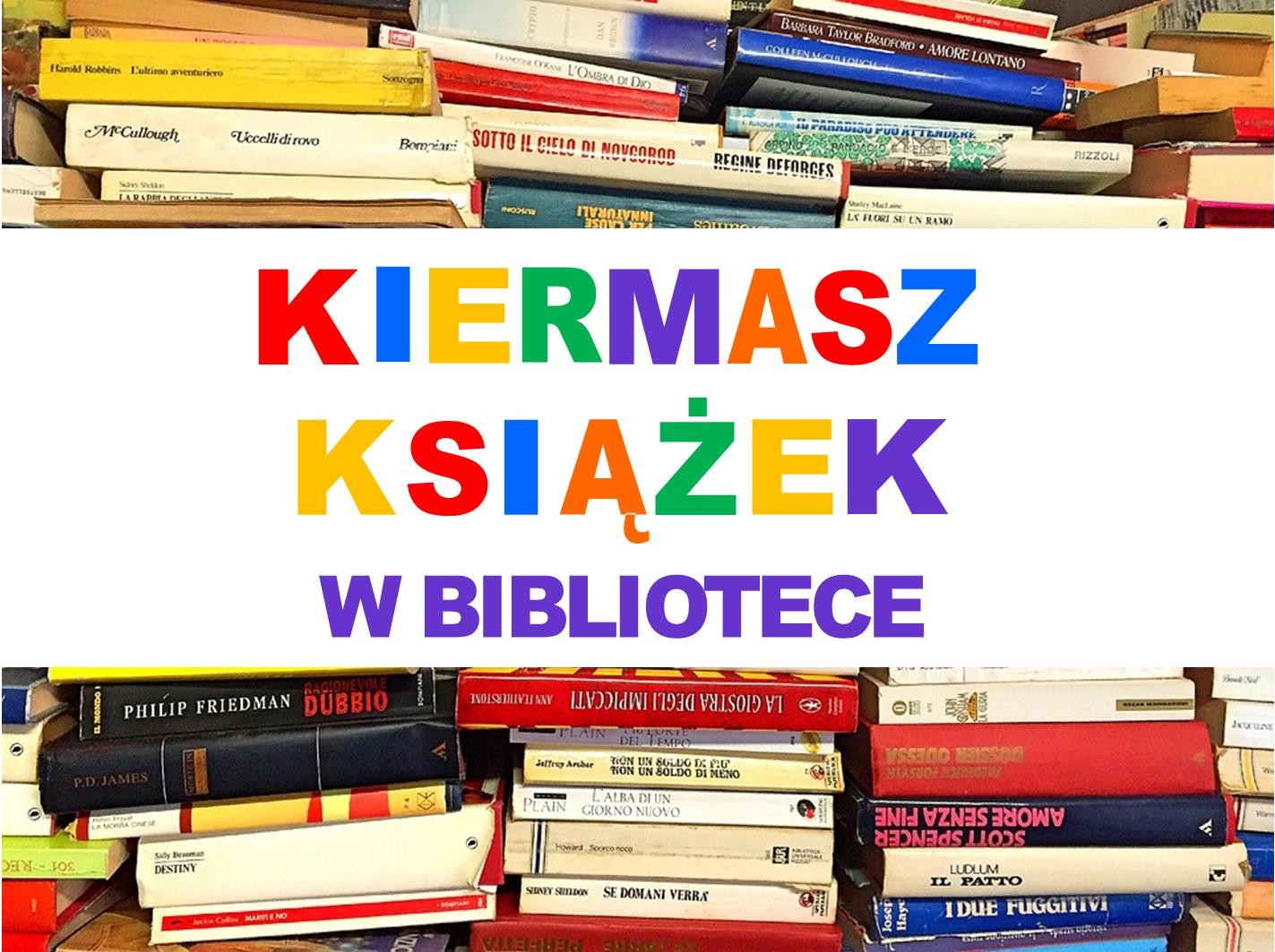 KIERMASZ KSIĄŻEK KIERMASZ KSIĄŻEK